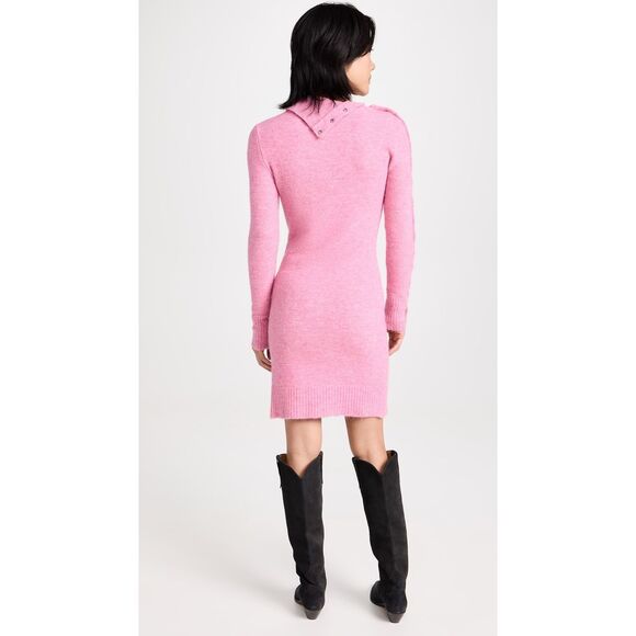 Isabel Marant Marina Dress in Pink Size FR42/US10 $1,390 - Picture 2 of 7